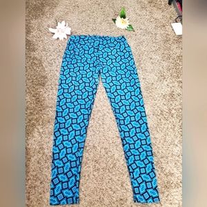 LULAROE Legging good condition color blue